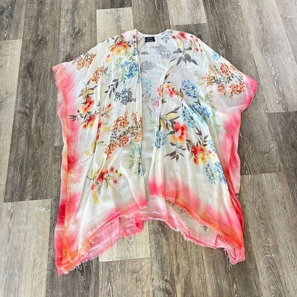 Tolani Floral Kimono Cotton Modal - Picture 1 of 13